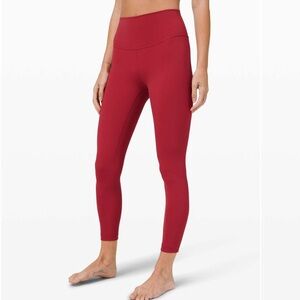 Lululemon Wunder Under High-Rise Tight 25" *Full-On Luxtreme Sz 4